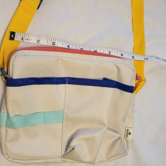 KiwiCo Canvas Shoulder Bag Crossbody Purse Colorblock - Picture 7 of 7